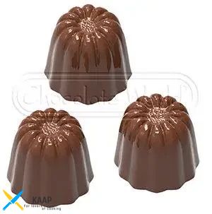 Форма для шоколаду "Пудінг" 24,50 x23, 50x21, 50 мм (21 шт.)