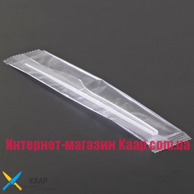 Одноразовый нож в индивидуальной упаковке 170 мм (17 см) 100 шт/уп.