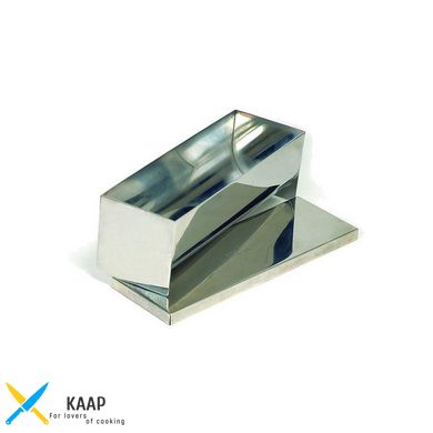 Форма для випікання прямокутна з округленим дном 23х6 см неіржавка сталь Ateco 4916