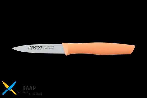 Нож для чистки 85 мм кораллового цвета серия "Nova" (188578)