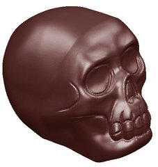 Форма для шоколаду "Череп" 26x27x19 мм
