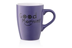 Чашка Good Morning, 330 мл, фиолетовая, керамика ARDESTO