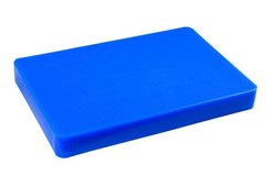 Доска разделочная 44х30х5 см. пластиковая, синяя