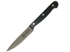 Кухонный нож для чистки овощей 10 см. Stalgast с черной пластиковой ручкой (214108)