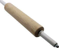 Скалка деревянная с вращающимися ручками L-500 мм, d-80 мм Martellato RLS50
