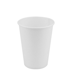 Склянка паперова для гарячих напоїв 250 мл 50 шт. білий D80 В