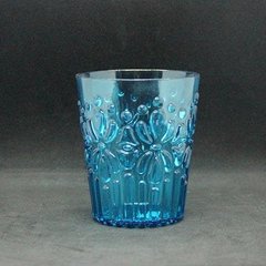 Стакан пластиковый "Синее море", 375мл, 8/10см, KH-844