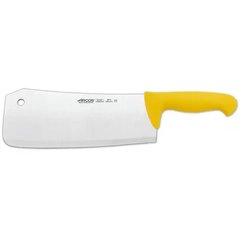 Нож кухонный Секач 24 см., 700 гр. 2900, Arcos с желтой пластиковой ручкой (297500)