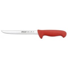 Ніж кухонний для нарізки 20 см. 2900, Arcos з червоною пластиковою ручкою (295122)