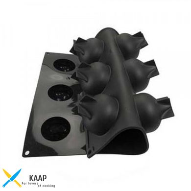 Форма для випікання силіконова 3D Pavoflex, JASMINE, 65x65x57 мм, Pavoni