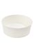 Контейнер паперовий одноразовий для салату та інших страв білий 550 мл 2РЕ Ǿ=142 мм h=53 мм Без кришки