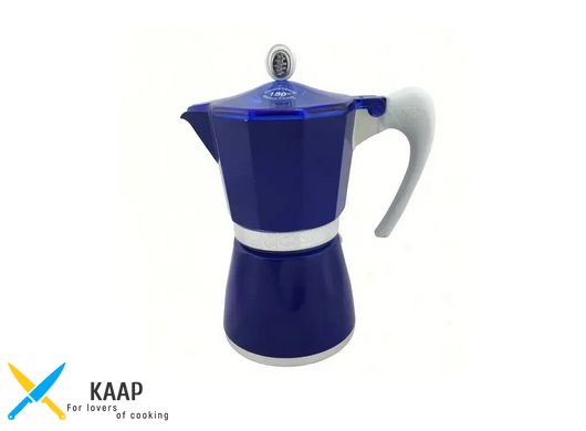 Гейзерная кофеварка GAT BELLA синяя на 6 чашек (103806 синяя)