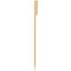 Шампур-шпажка для бургеров/канапе/закусок бамбуковая Весло-Гольф 250 мм (25 см) 100 шт